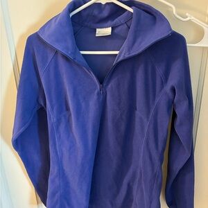Columbia blue Quarter-Zip Jacket